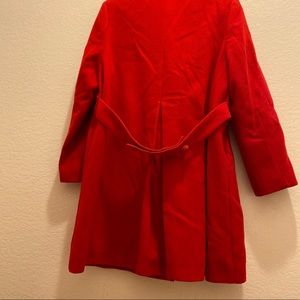 Italian made red coat